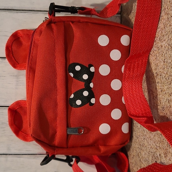 Disney Bags Disney Mouse Themed Nwt Canvas Crossbody Bag Or Fanny